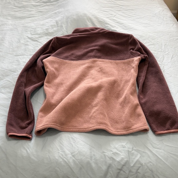 Columbia Women's Fleece Snap Neck Lot of 2 Medium Like New - Picture 4 of 7